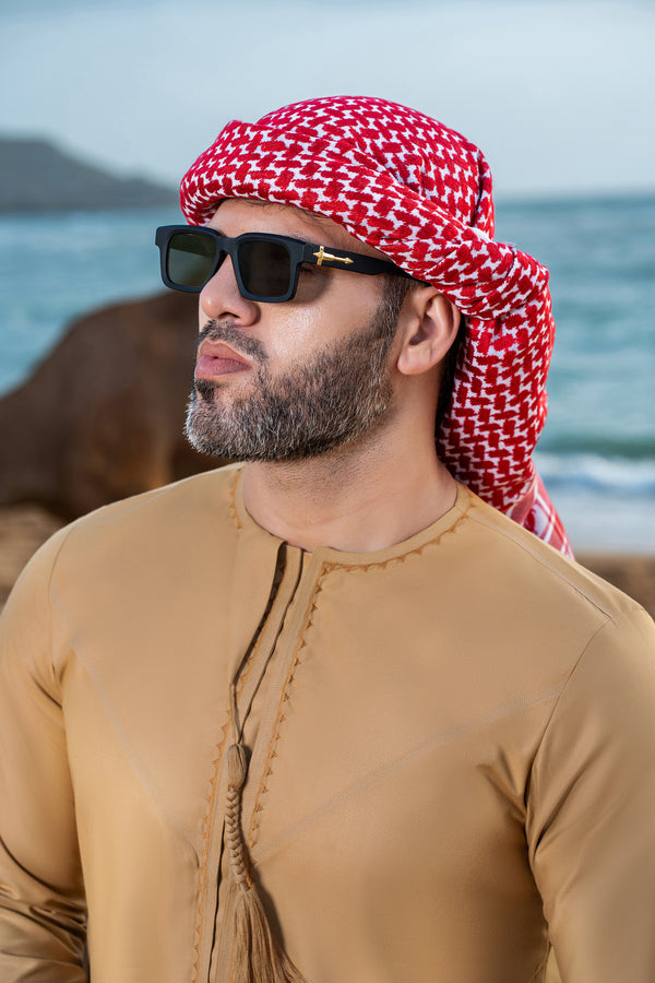 The Royal Red Shemagh