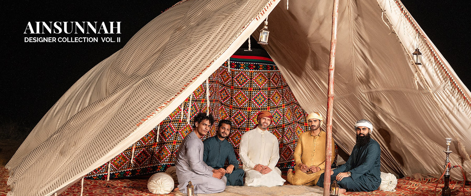 AinSunnah Designer Collection Premium Thobes for Men